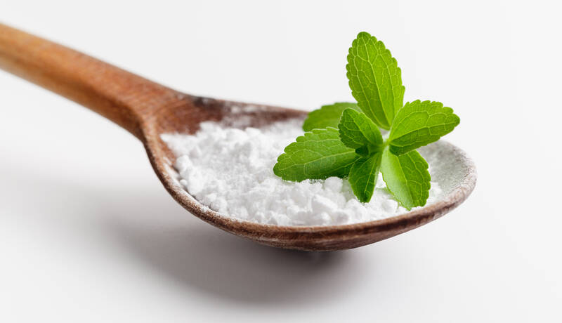 stevia leaf and refined powder