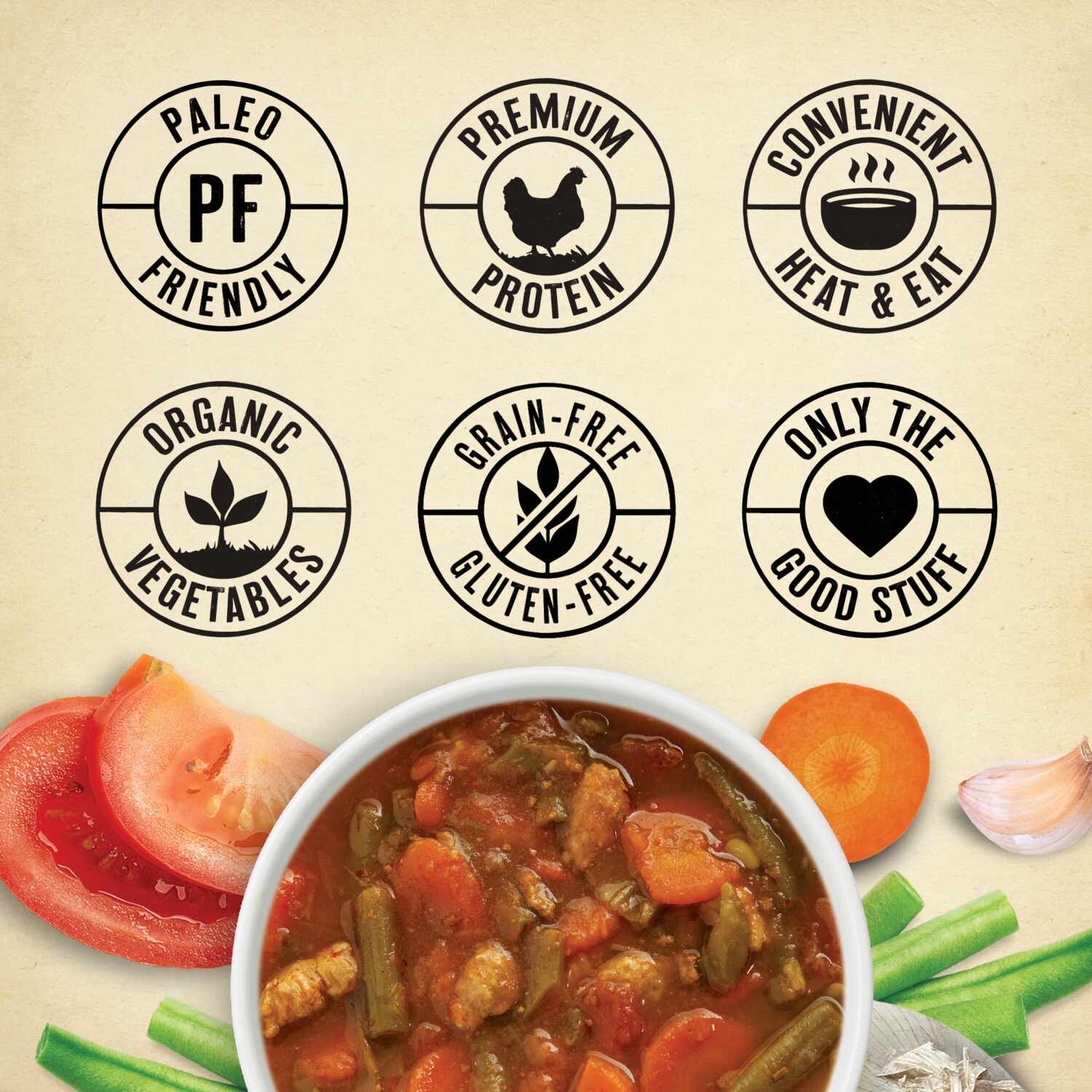 True Primal Chicken & Vegetable Soup benefits