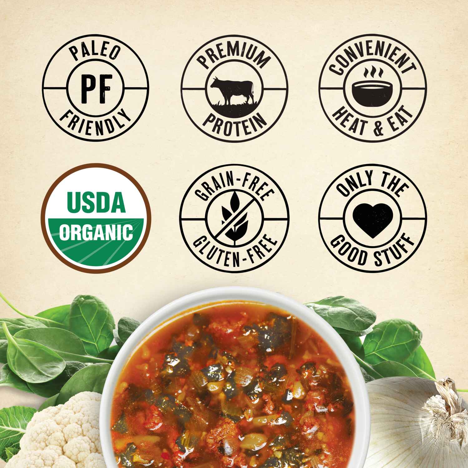 True Primal Savory Wedding Organic Soup benefits