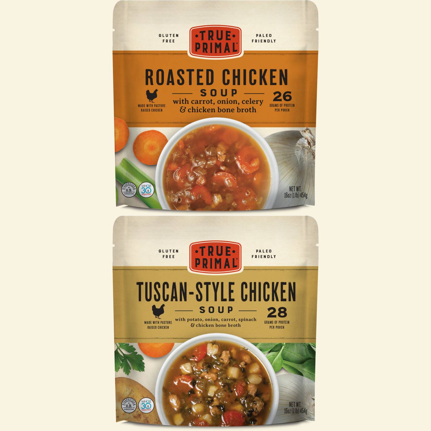 Roasted Chicken Soup, Tuscan-Style Chicken Soup